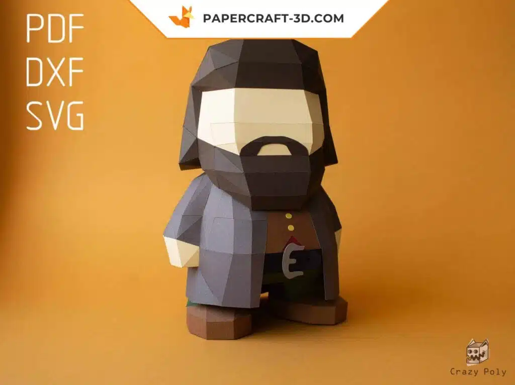 Papercraft Hagrid de Harry Potter