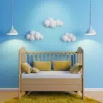 Papercraft nuages origami papier 3D - modèle de décoration murale pour nursery à faire soi-même