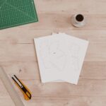 Papercraft de nuvens para berçário em origami 3D