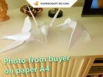 Papercraft d'oiseaux en origami 3D