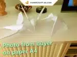 Papercraft oiseaux : kit d&rsquo;origami papier 3D à faire soi-même, weergave 5