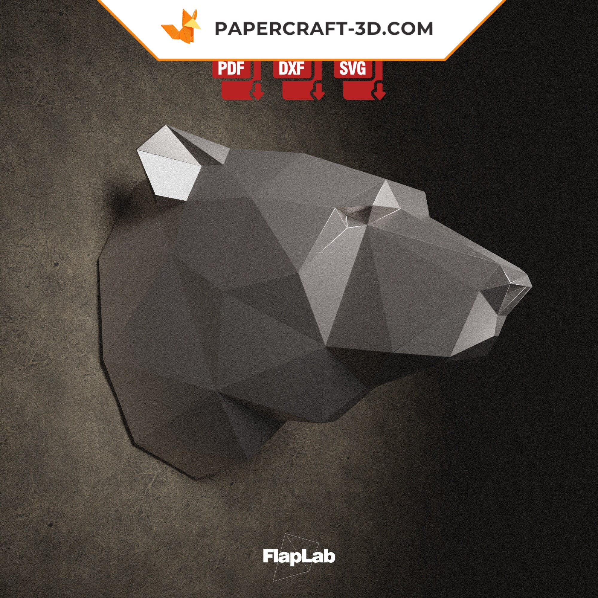 Papercraft Leuchtturm im 3D-Origami