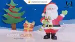 3D Origami Papercraft Santa Claus