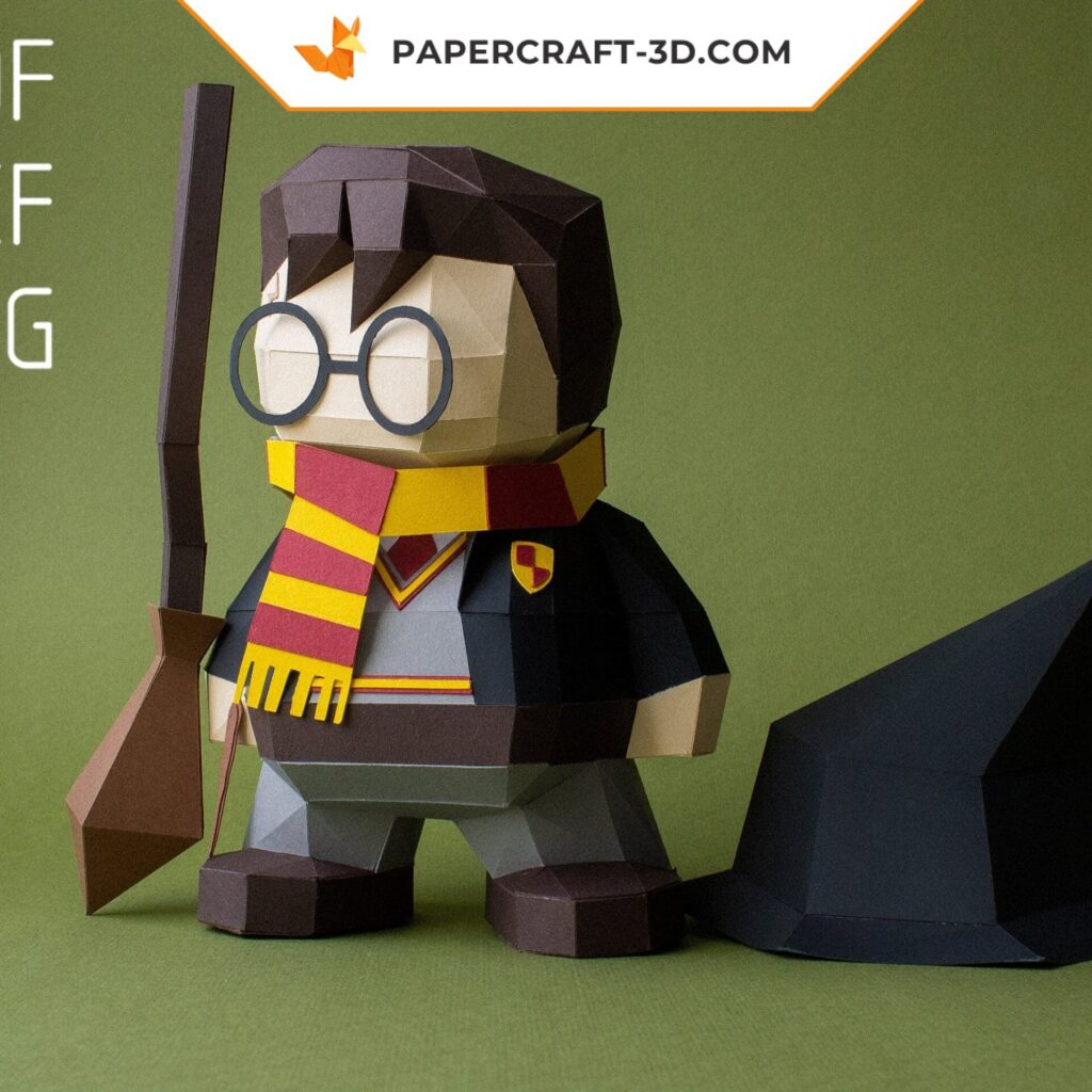 Papercraft hélicoptère en origami 3D