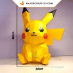 Papercraft de Pikachu em origami