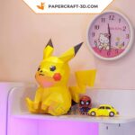 Papercraft de Pikachu em origami