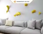 Papercraft Poisson 3D origami papier puzzle sculpture