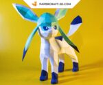 Papercraft de Pokemon Givrali en origami