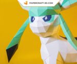 Papercraft de Pokemon Givrali en origami