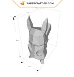 Papercraft di Pikachu in origami 3D