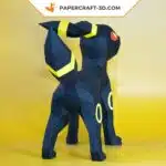 Papercraft Pokemon Noctali en origami 3D