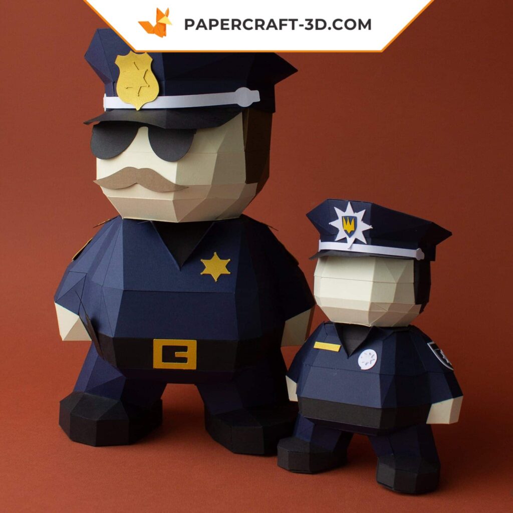 Papercraft d'éléphant en origami 3D