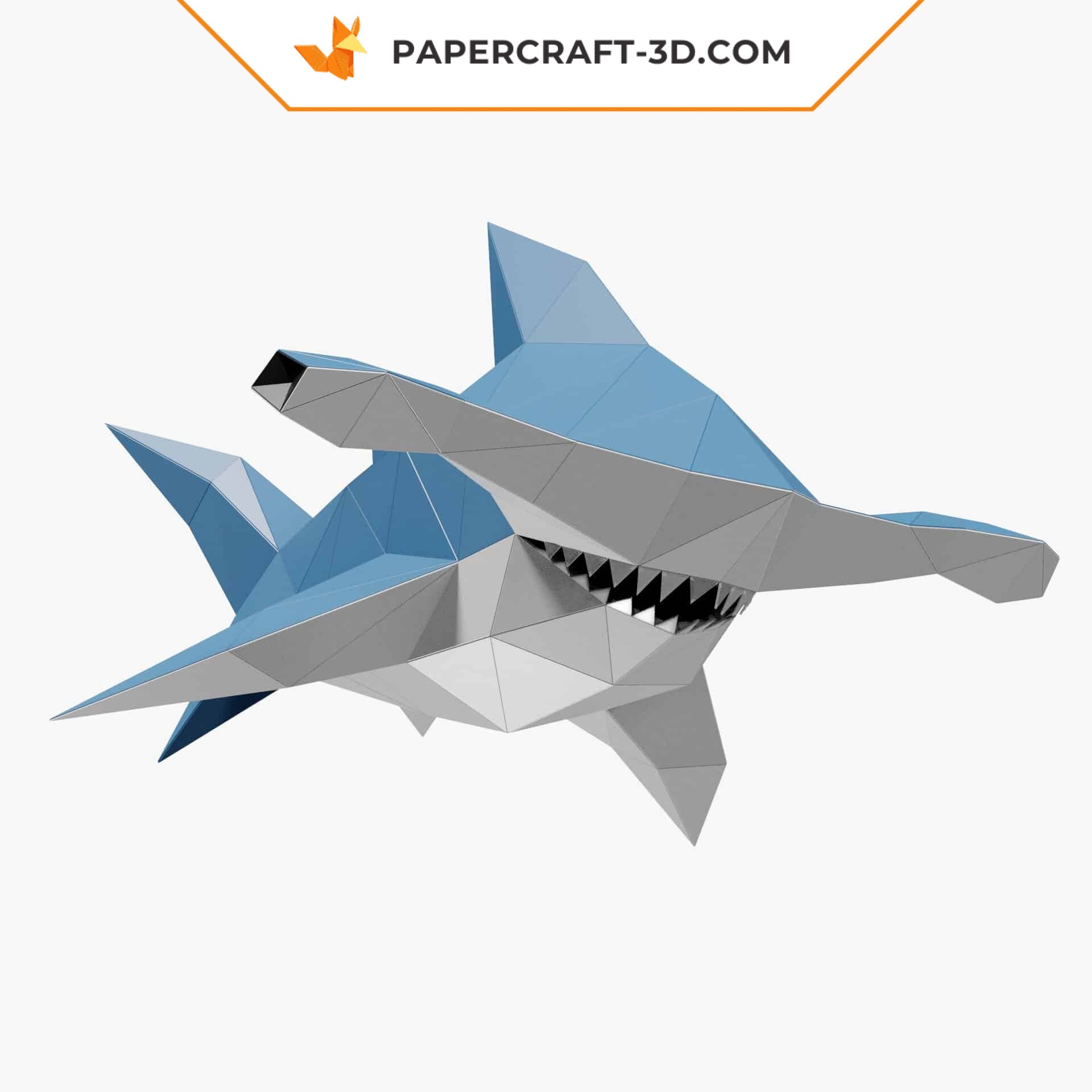 Papercraft Christmas tree in 3D origami