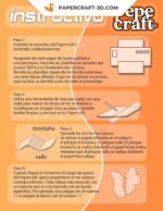 Papercraft hammerhead shark in 3D origami