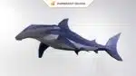 Niedlicher Baby-Hammerhai als 3D-Origami-Papercraft
