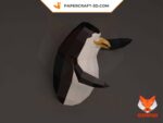 Madagascar Penguins 3D Origami Papercraft