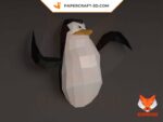 Madagascar Penguins 3D Origami Papercraft