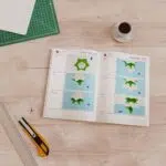 Papercraft sapin de Noël en origami papier 3D DIY pour décoration de fêtes, weergave 5
