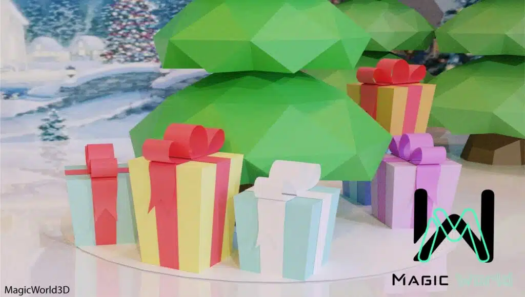 Origami Christmas Tree Papercraft
