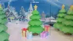 Papercraft árbol de Navidad en origami