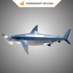 Papercraft de requin marteau en origami 3D
