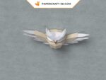 Papercraft chouette en relief origami 3D