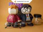 Papercraft Harry, Hermione et Ron