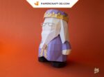 Papercraft Dumbledore en origami