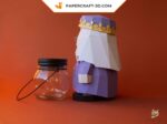 Papercraft Dumbledore en origami
