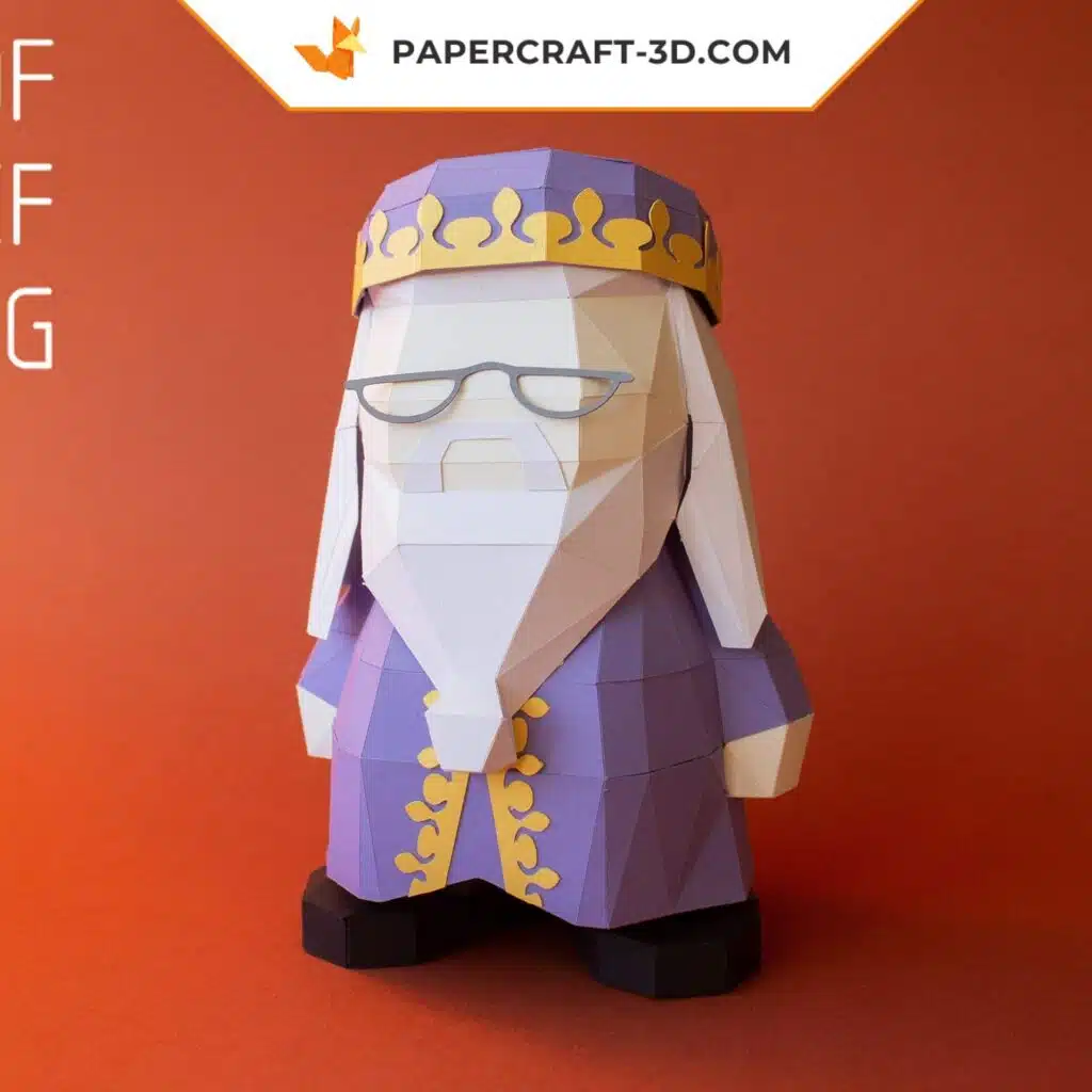 Dumbledore Origami Papercraft