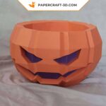 Papercraft of Stitch Halloween in 3D origami