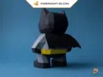 Papercraft super-héros DIY en papier 3D, modèle PDF de personnage de bande dessinée, weergave 2