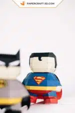 Superman papercraft super-hero origami, view 9