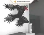 Papercraft Venom in origami 3D