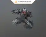 Papercraft Venom in origami 3D
