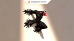 Papercraft of Venom in 3D origami