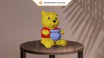 Papercraft do Ursinho Pooh em origami 3D