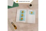 Papercraft pintinho em um ovo em origami 3D