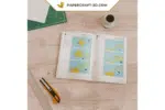 Papercraft étoile filante origami papier 3D, weergave 5