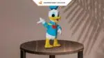 Papercraft de Donald Duck en origami 3D, weergave 7