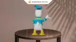 Papercraft de Donald Duck en origami 3D, weergave 9