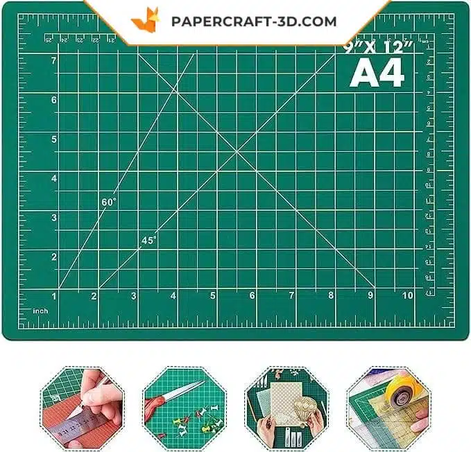 Escultura feminina em papercraft 3D
