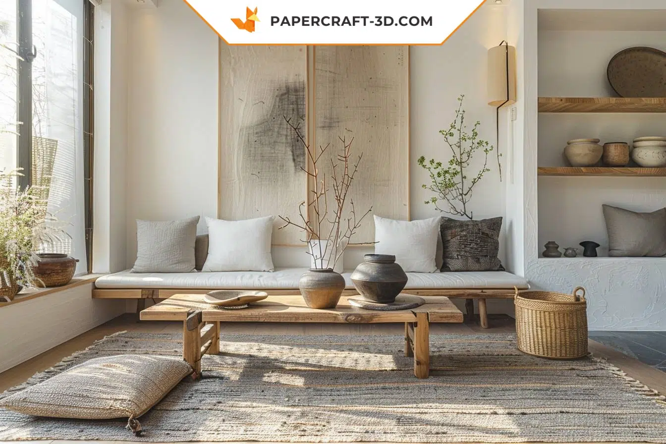 How can I combine minimalism and craftsmanship in my interior design?