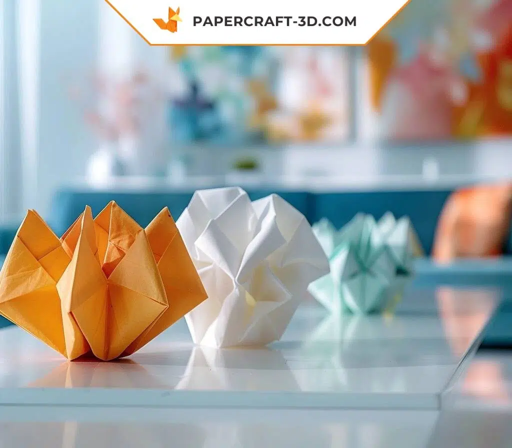 Comment créer des objets décoratifs originaux avec des techniques de pliage