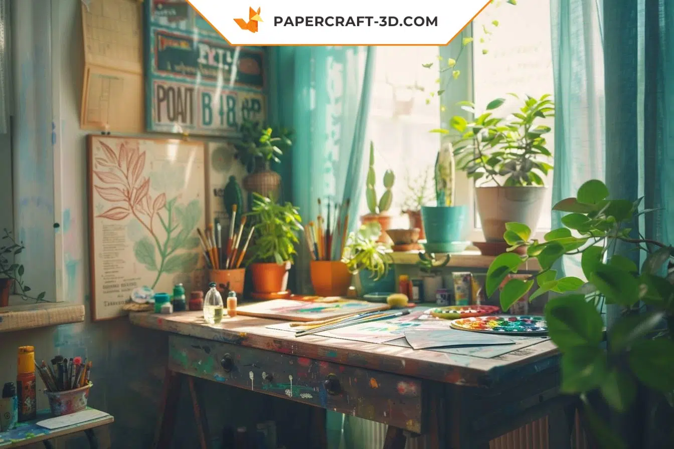 How can you create an atmosphere conducive to creativity at home?