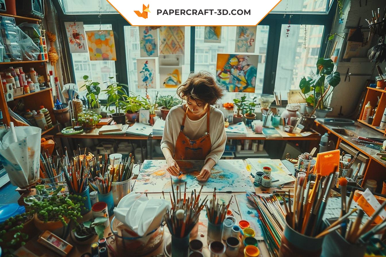 How can creative hobbies help mental balance?