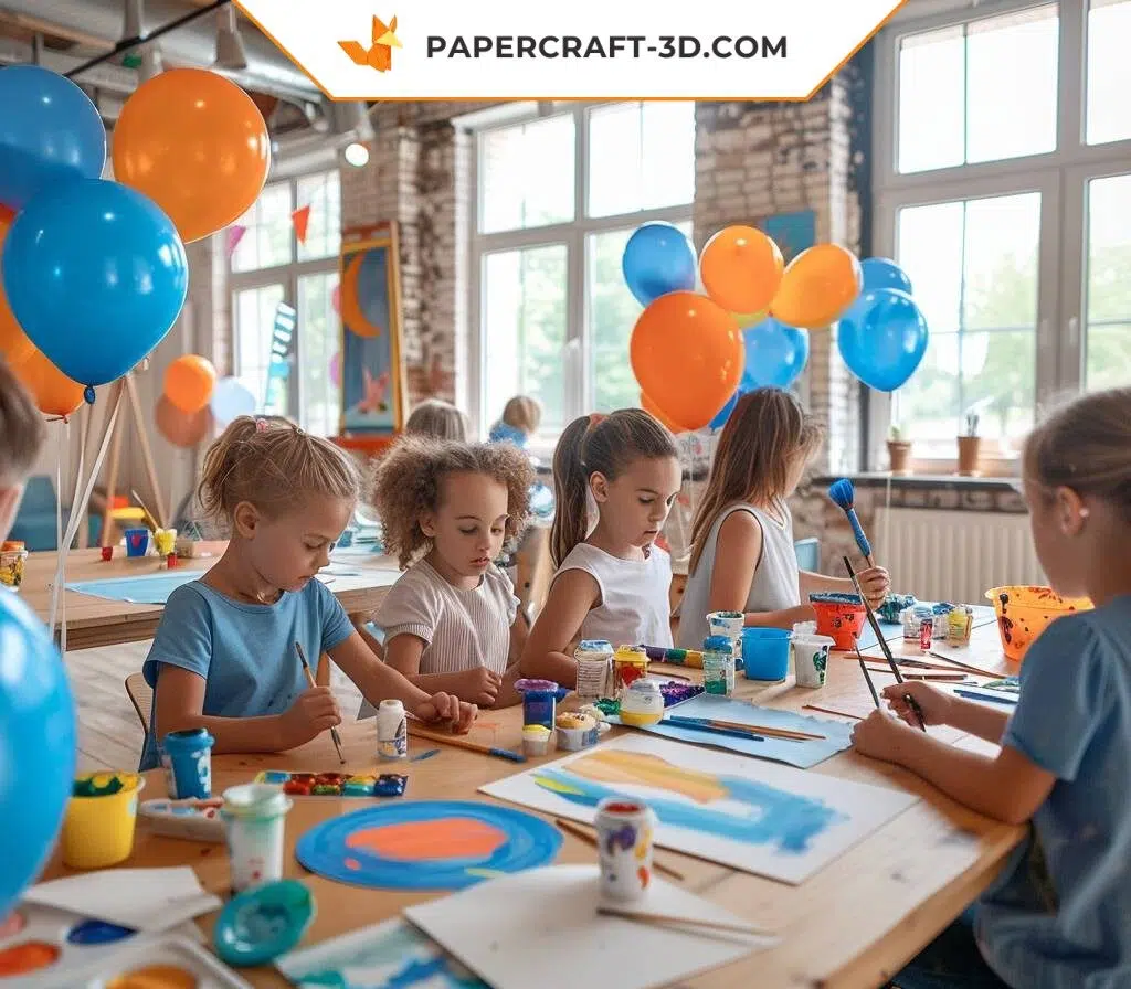 Comment organiser un atelier créatif pour un anniversaire