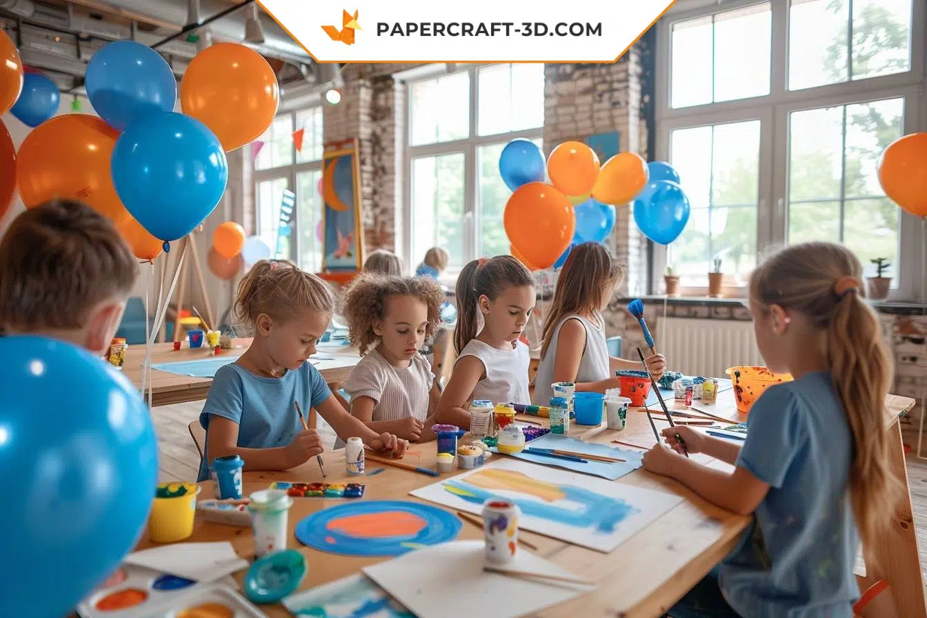 Comment organiser un atelier créatif pour un anniversaire