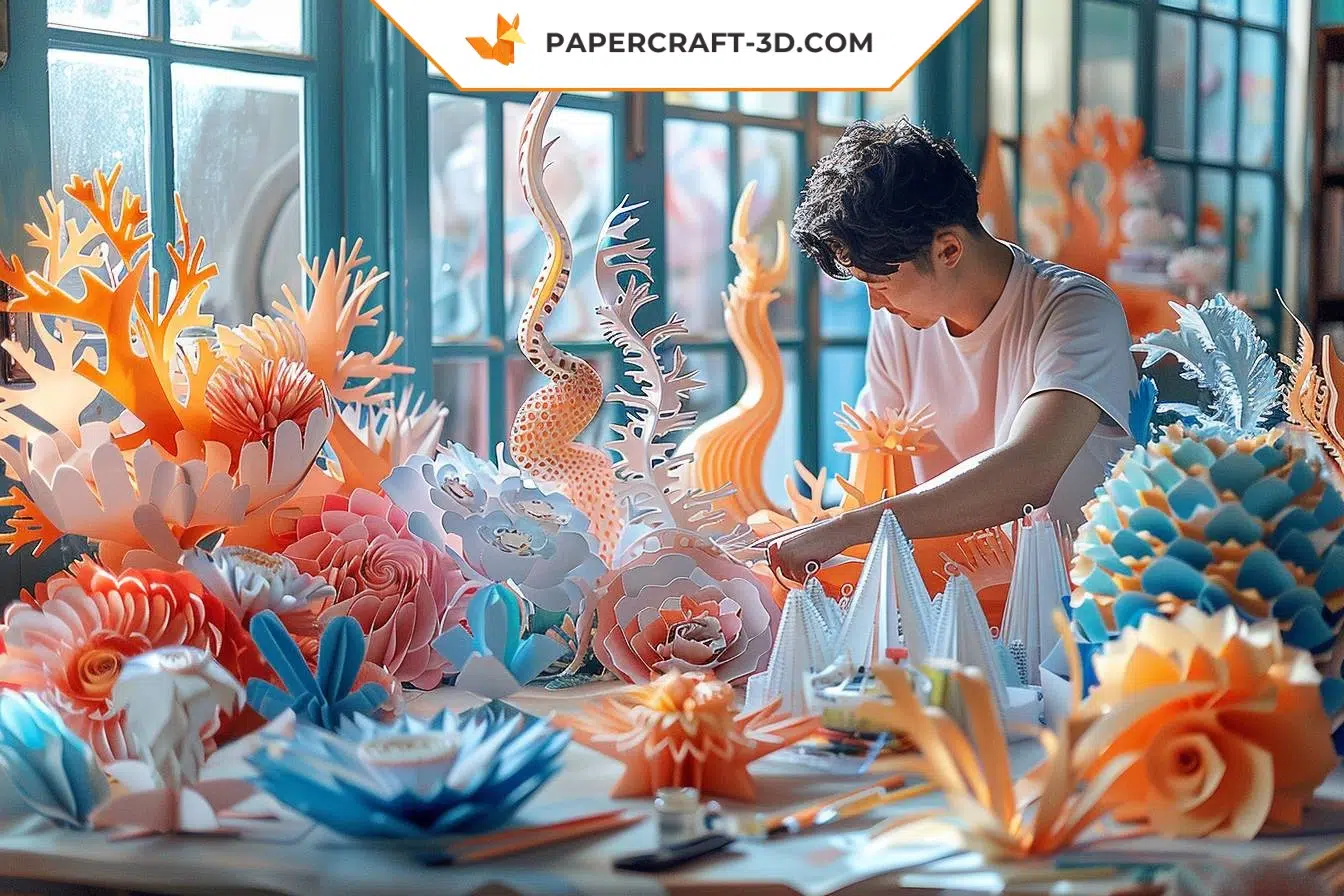 Como a Papercraft-3D.com pode me ajudar a desenvolver minha criatividade?