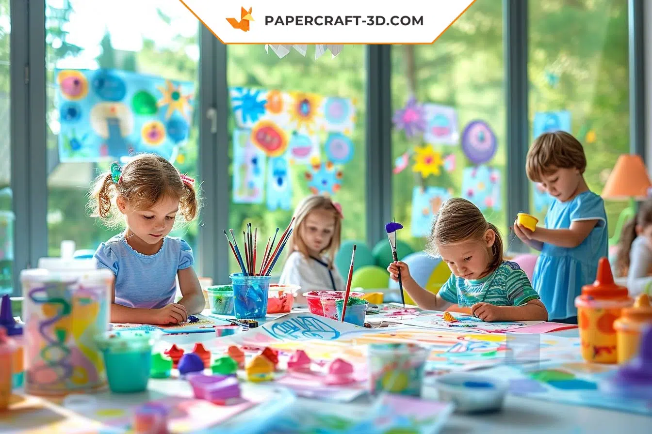 Créer des objets décoratifs avec des enfants : idées et astuces